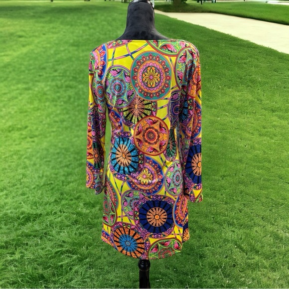 Women’s Reborn Colorful Kaleidoscope Dress, Size XL - Picture 2 of 7